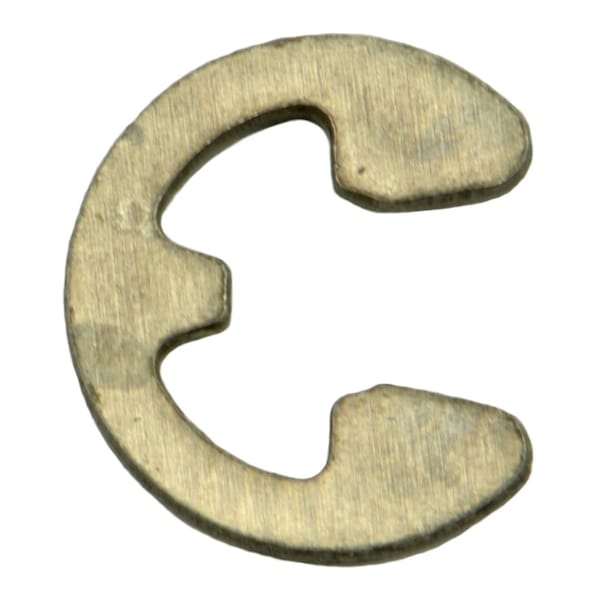 Midwest Fastener External-E E-Clip, 18-8 Stainless Steel Plain Finish, 9/64 in Shaft Dia, 25 PK 36745 - main